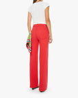 The Kick It Tango Red Denim - Straight Mother 