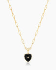Isabel Onyx Charm Necklaces Thatch 