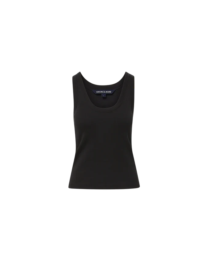 Birke Tank Black Tops - Tanks Veronica Beard 