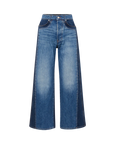 Taylor Cropped High Rise Wide Rebel Blue