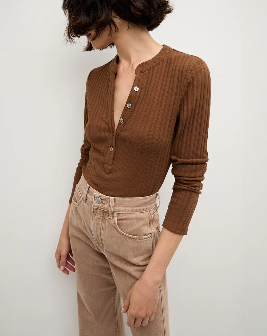 Jocelyn Top Dark Cocoa