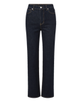 Leah Straight-leg Jean Indigo Rinse Denim - Straight Veronica Beard 