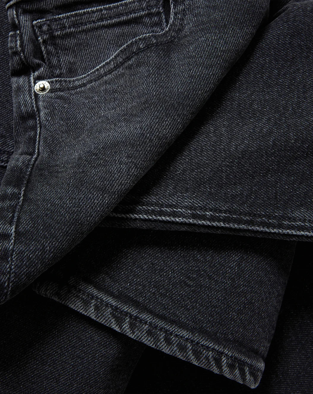 Leah Straight-Leg Jean Washed Onyx Denim - Straight Veronica Beard 