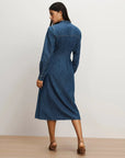 Arcadia Denim Shirtdress City Stroll Dresses - Midi Veronica Beard 