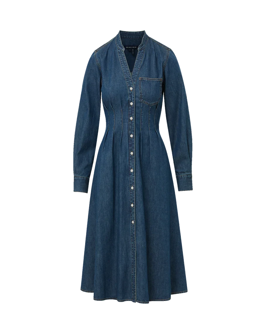 Arcadia Denim Shirtdress City Stroll Dresses - Midi Veronica Beard 