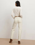 Leah Straight-leg Jean Ecru Denim - Straight Veronica Beard 