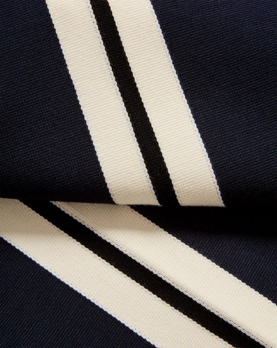 Jenkins Knit Wide-Leg Pant Navy Pants - Sweatpants Veronica Beard 