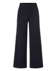 Jenkins Knit Wide-Leg Pant Navy Pants - Sweatpants Veronica Beard 