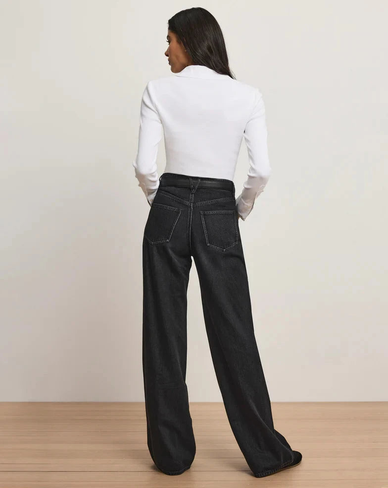 Brenner Top White Tops - Button Down Veronica Beard 