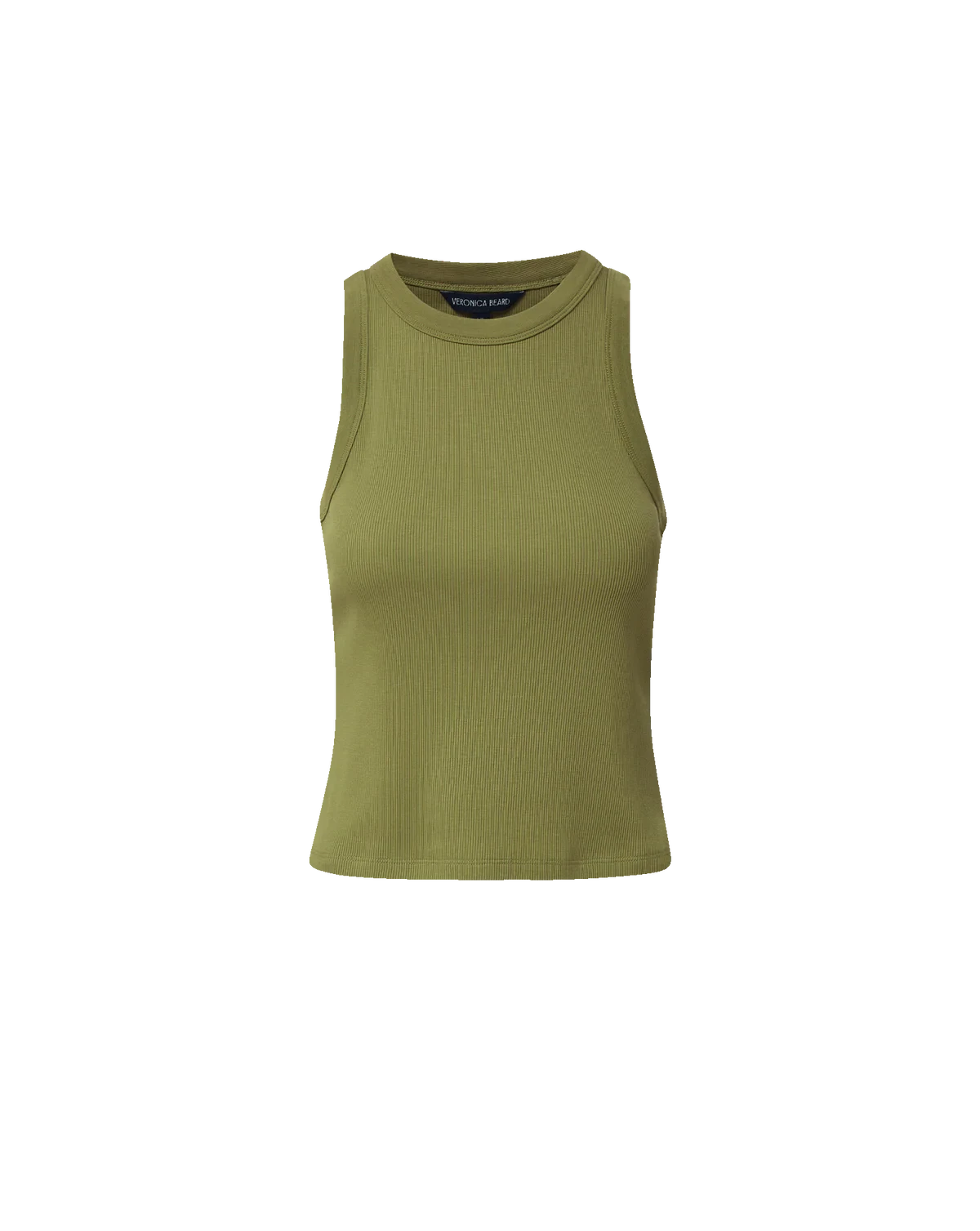 Cropped Jordyn Tank Top Cactus Tops - Tanks Veronica Beard 