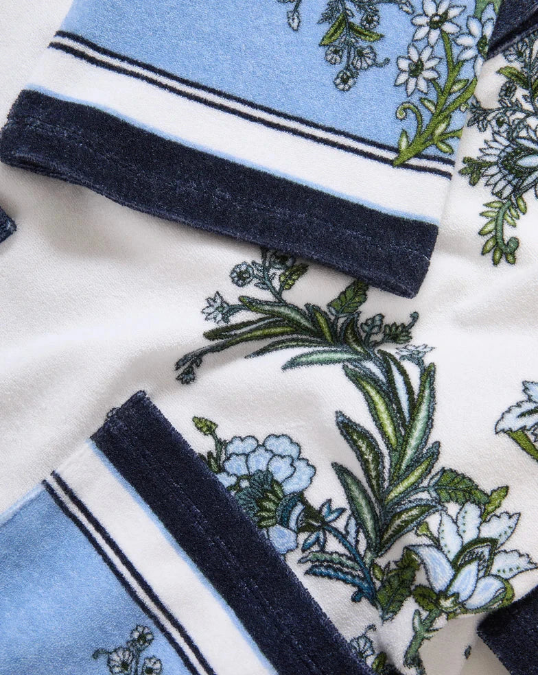 Briarcliff Terry Tunic Dress Blue Jay Dresses - Short Veronica Beard 