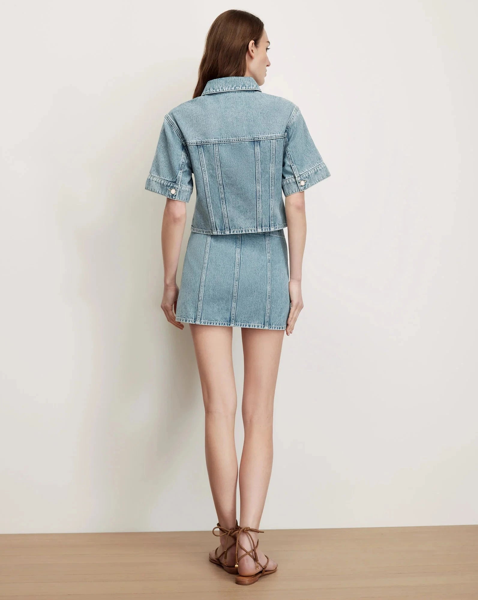 Malcom Jacket Silver Dust Jackets - Denim Veronica Beard 