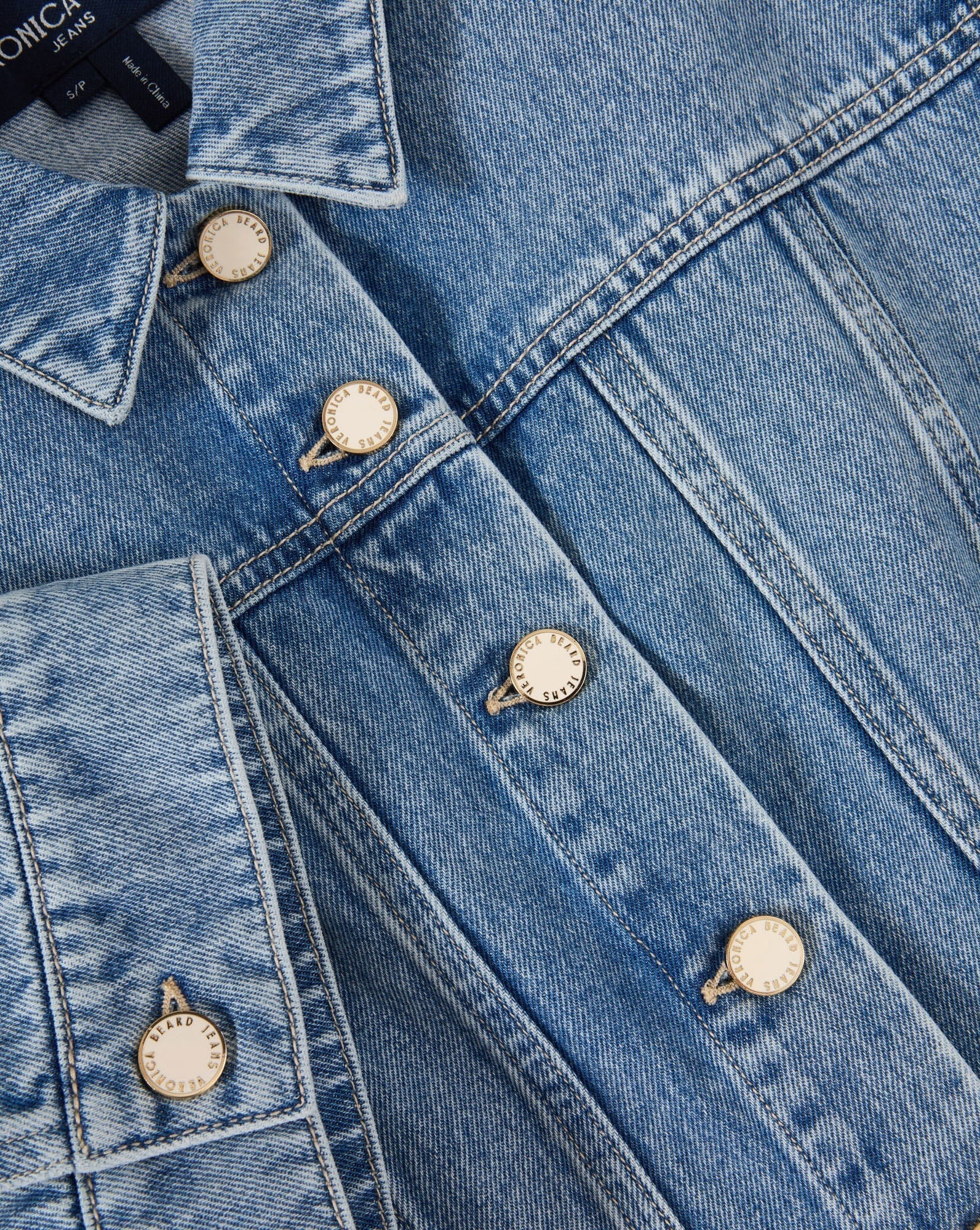 Malcom Jacket Silver Dust Jackets - Denim Veronica Beard 