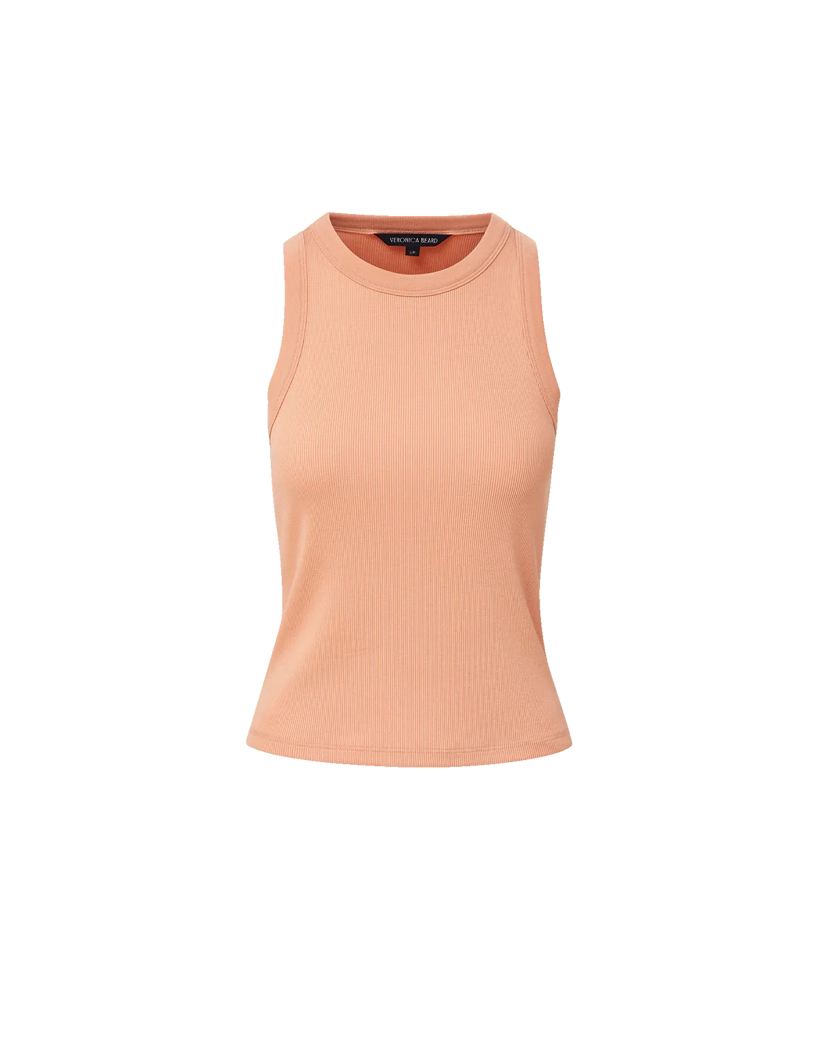 Cropped Jordyn Tank Top Muted Clay Tops - Tanks Veronica Beard 