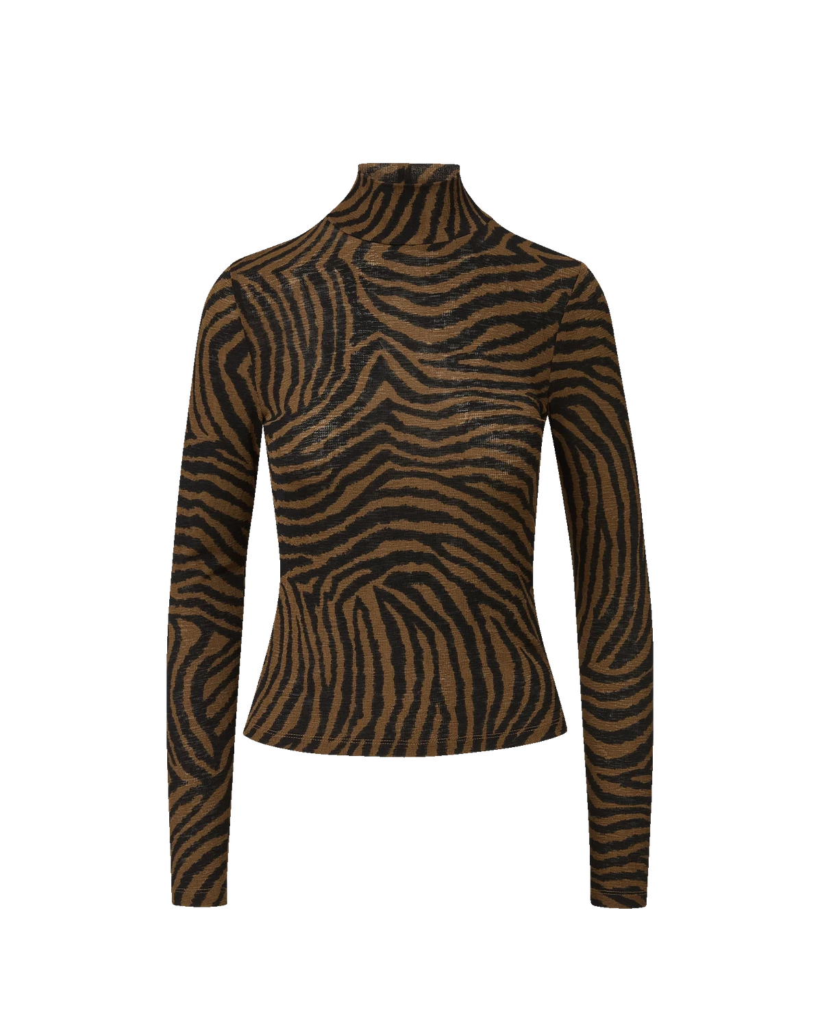 Wyeth Turtleneck Ochre Black Tops - Turtleneck Veronica Beard 