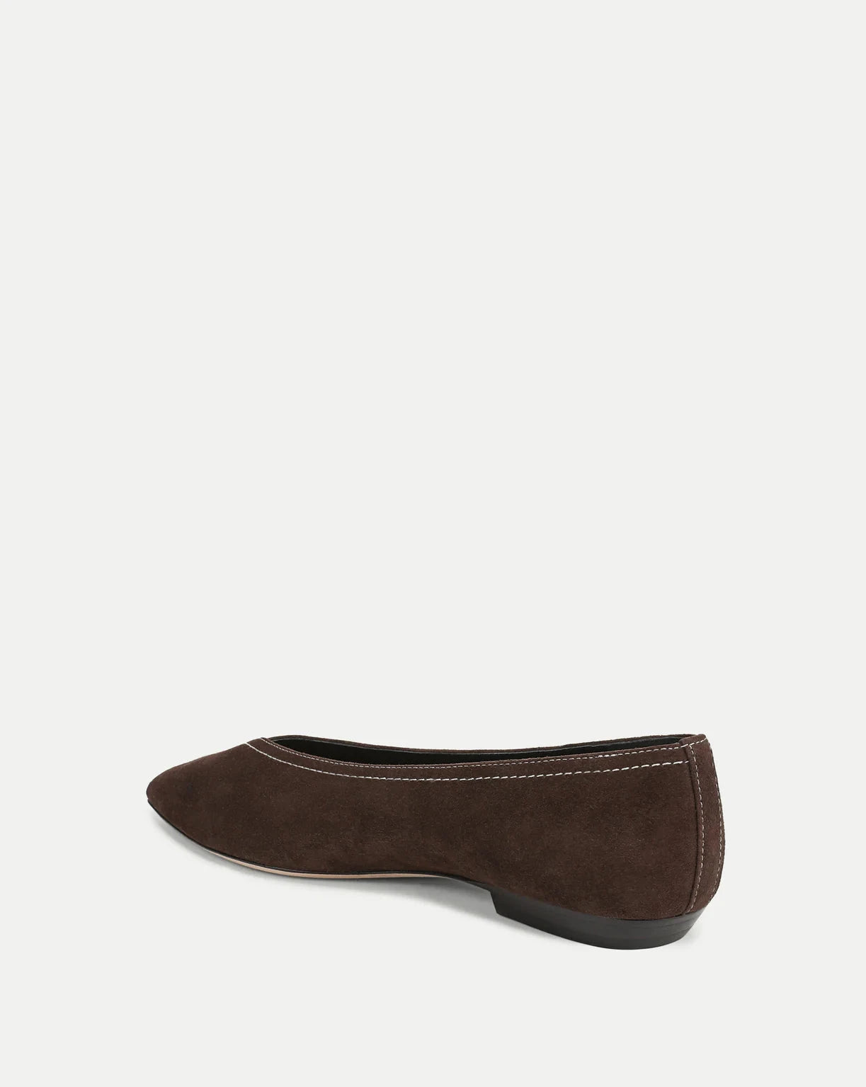 Bancroft Suede Flat Espresso Flats - Ballet Veronica Beard - Shoes 