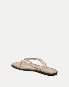 Clea Flip Flop Sandal Clear Sand Sandals - Flip Flops Veronica Beard - Shoes 