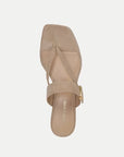 Salva Dash Kitten Heel Sandal Sand Sandals - Heeled Sandals Veronica Beard - Shoes 