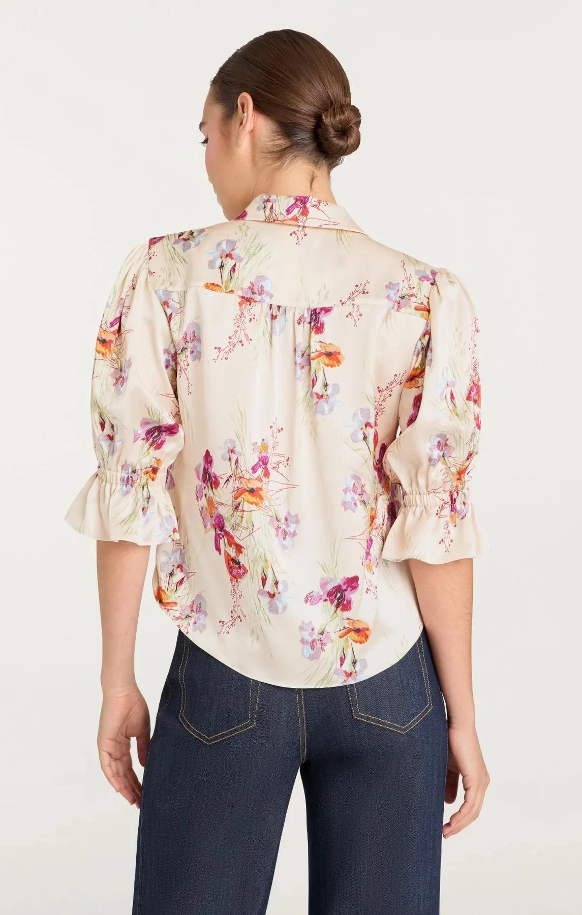 Iris Bouquet Fiona Top Tops - Blouses Cinq A Sept 