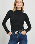 Joelle Top Black Onyx Tops - Blouses Rails 