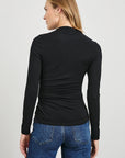 Joelle Top Black Onyx Tops - Blouses Rails 
