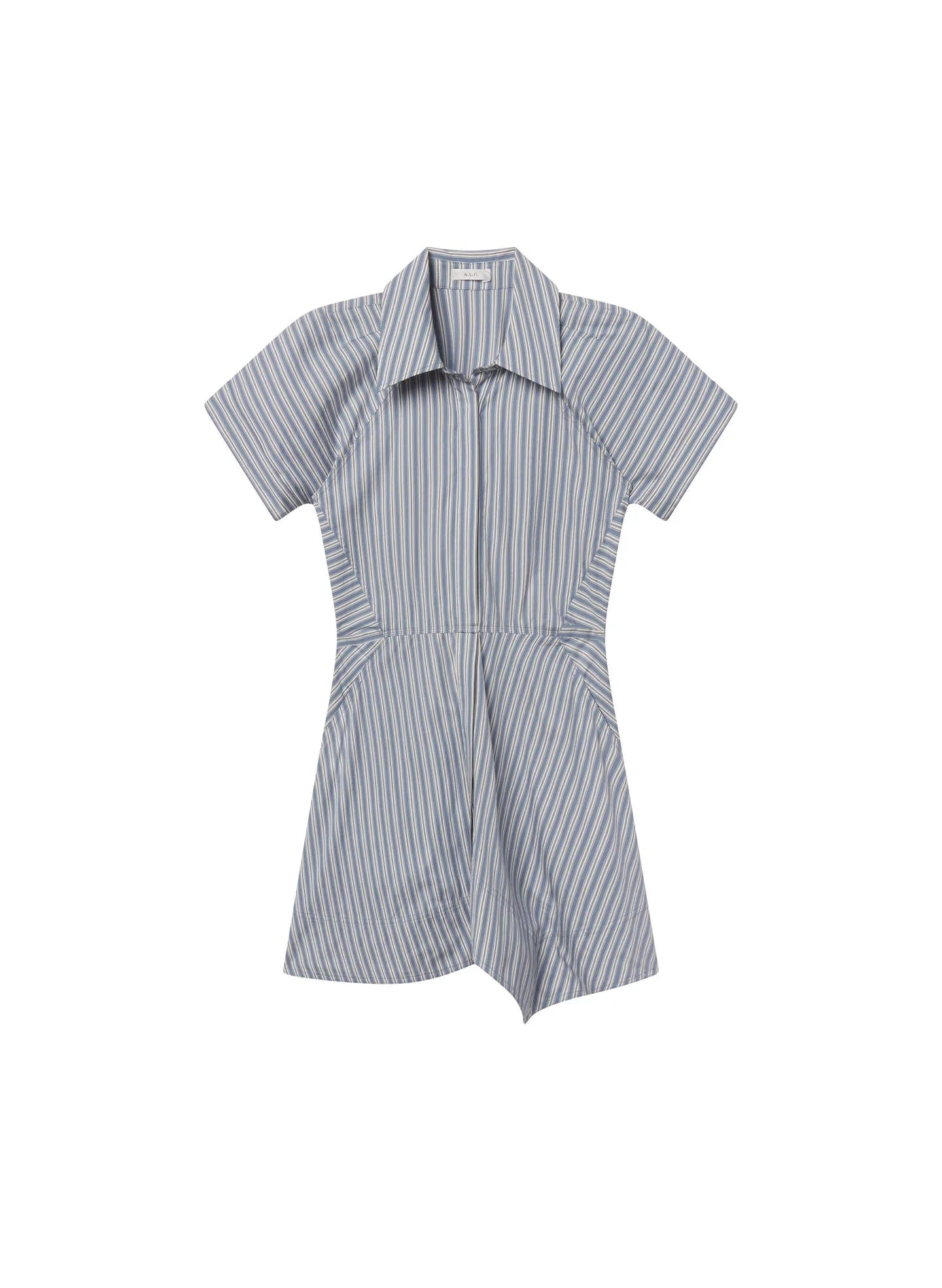 Julie Dress French Blue/White Stripe Dresses - Short A.L.C 