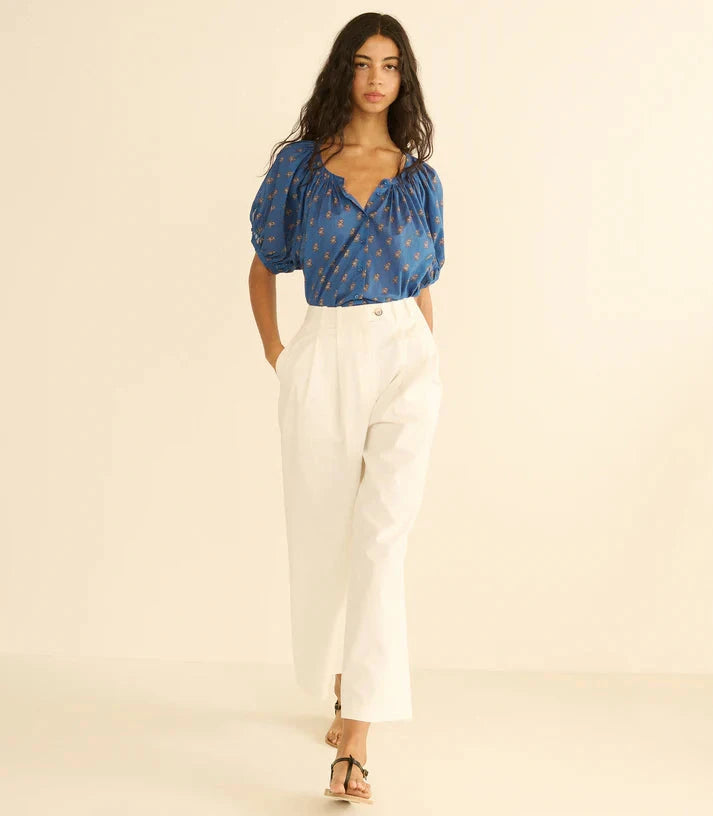 June Top Eartha Paisley Tops - Blouses Doen 