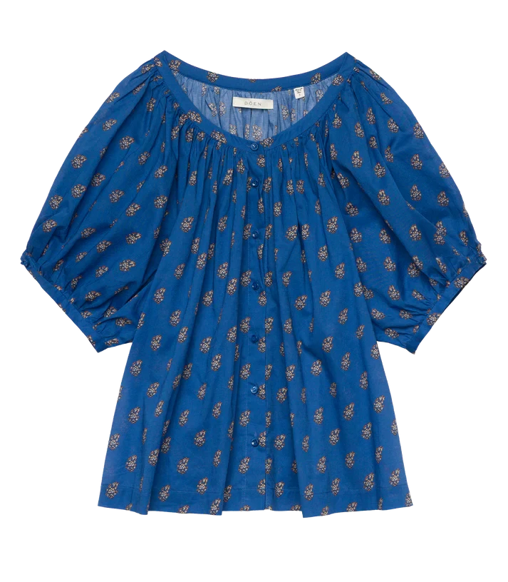 June Top Eartha Paisley Tops - Blouses Doen 