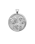 Joy Original Pendant Coin Silver 18" Drawn Link Chain Necklaces Jane Win 