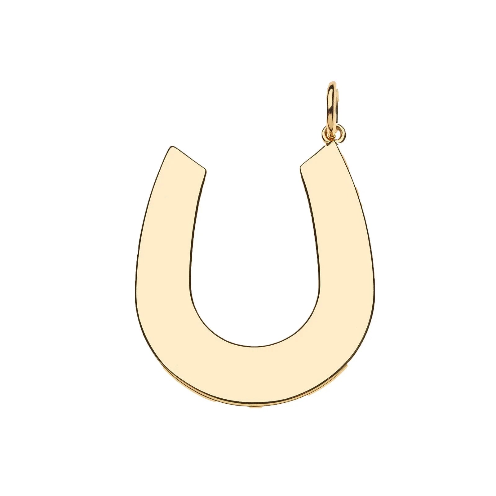 JW x LA VIE Lucky Jumbo Horseshoe Pendant Necklaces Jane Win 