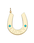 JW x LA VIE Lucky Jumbo Horseshoe Pendant Necklaces Jane Win 