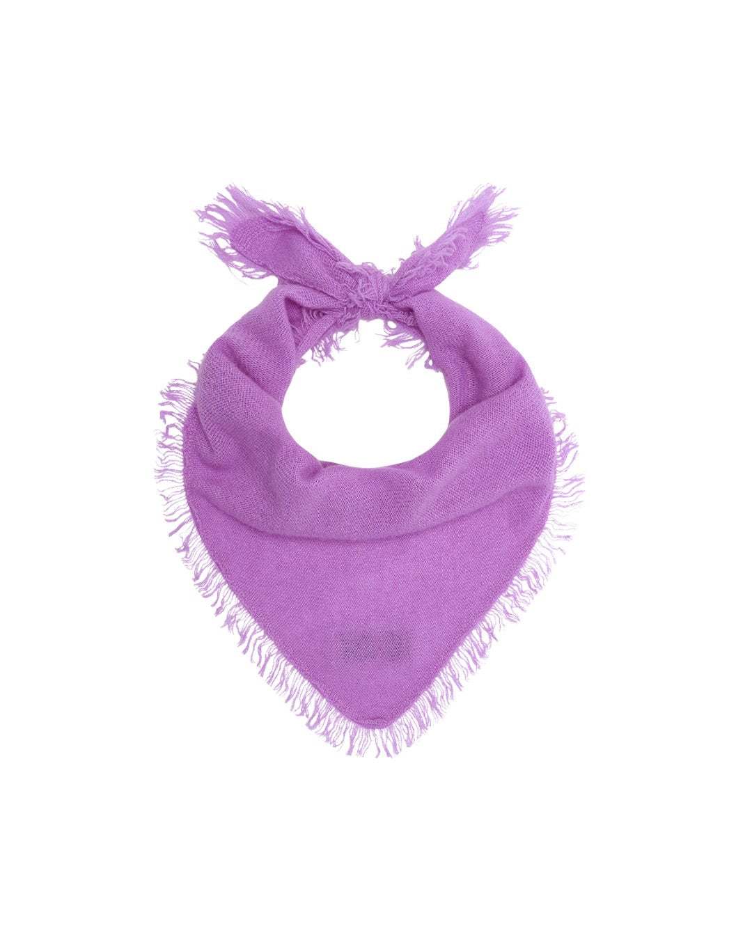 Distressed Triangle Scarf Violet Scarves Jumper 1234 