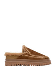 Jun 4.0 Slippers Nutmeg Suede Beige