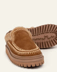 Jun 4.0 Slippers Nutmeg Suede Beige