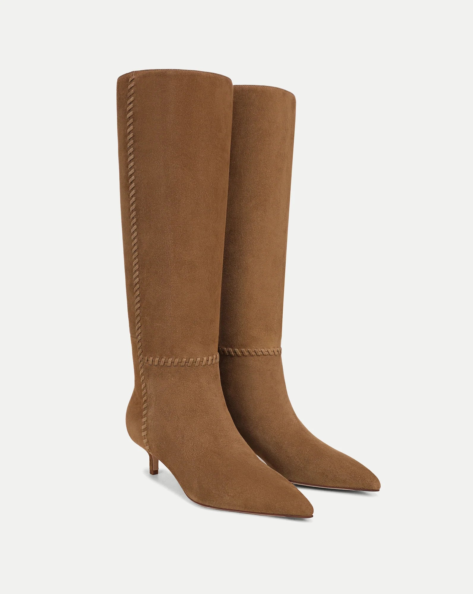 Lisa Kitten Heel Boot Chestnut