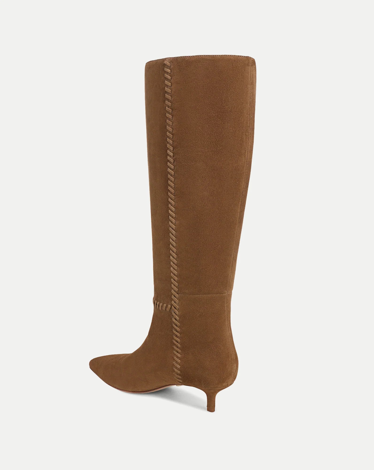 Lisa Kitten Heel Boot Chestnut