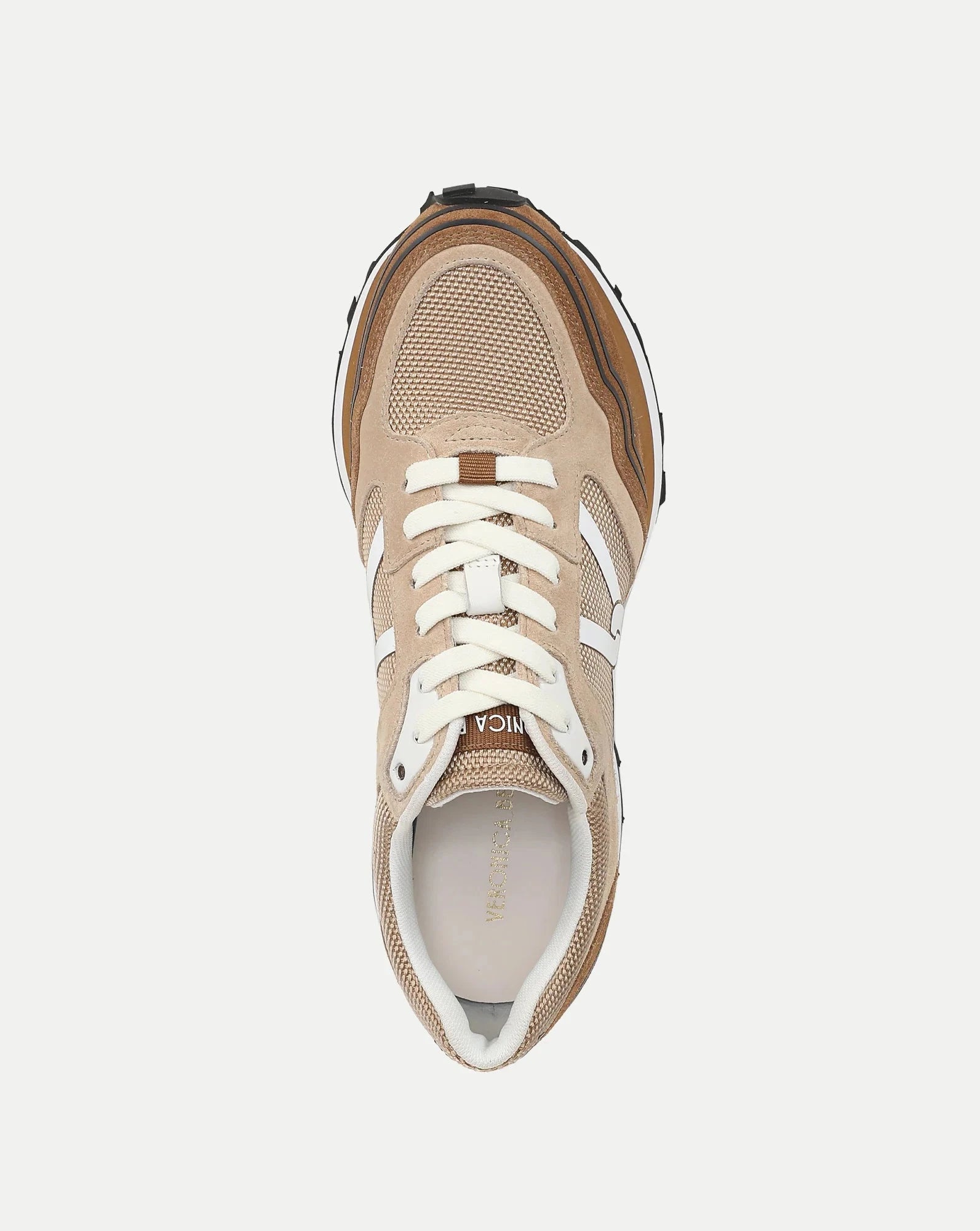 Valentina Sneaker Chestnut/Ecru Sneakers Veronica Beard - Shoes 