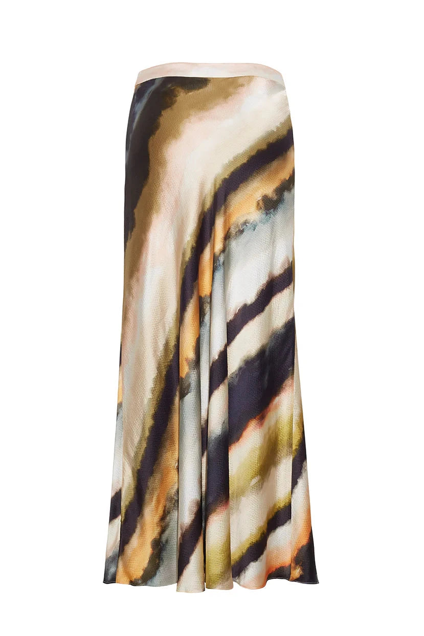 Kaia Skirt Midnight Mist Skirts - Maxi Cara Cara 