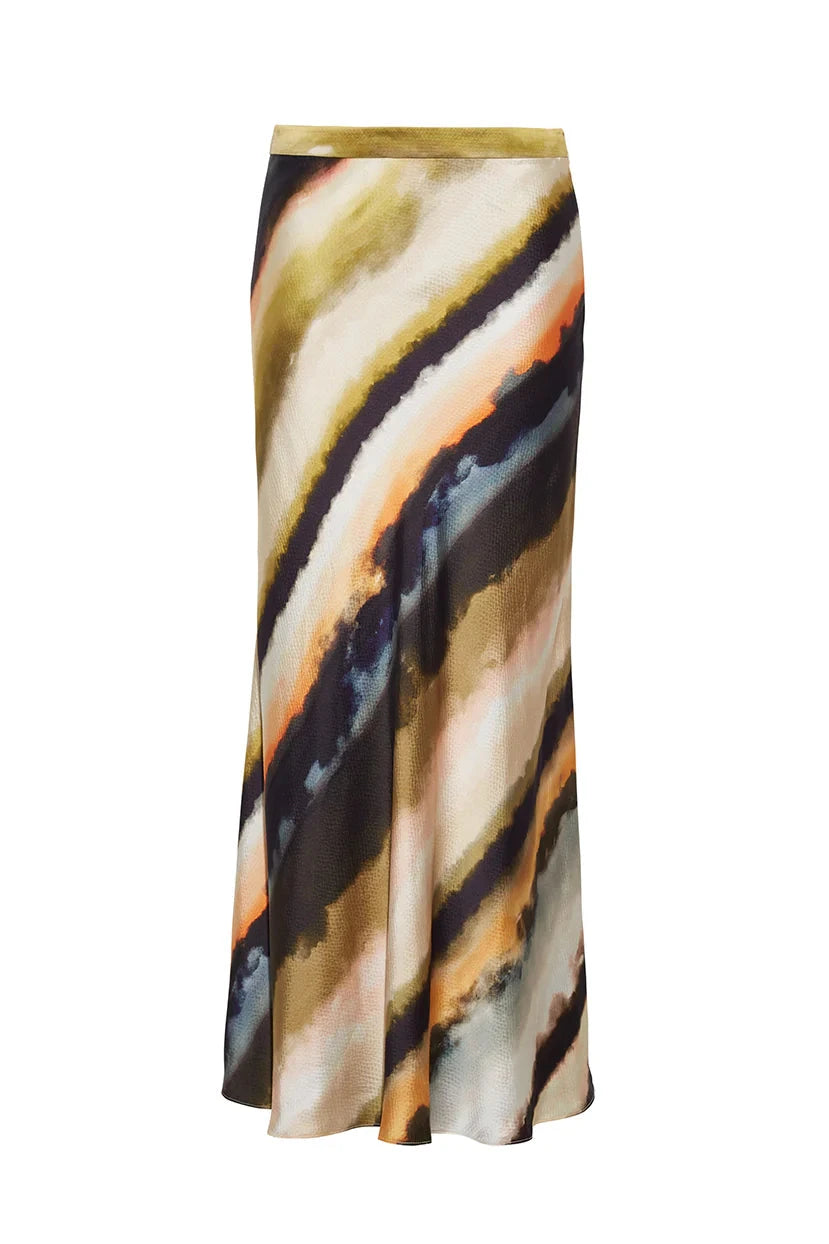 Kaia Skirt Midnight Mist Skirts - Maxi Cara Cara 