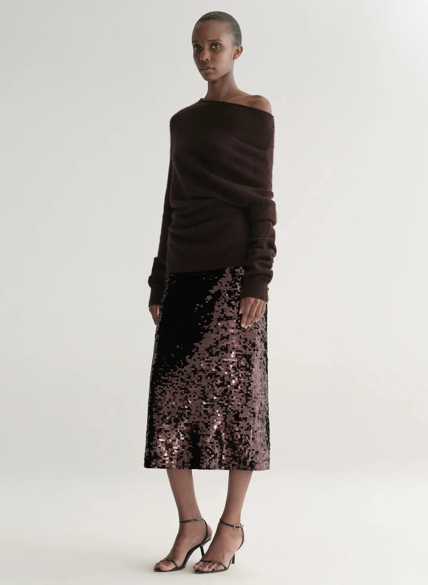 Kali Skirt Merlot Skirts - Midi A.L.C 