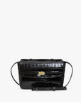 Kathryn Congo Croco Black Crossbody Clare V. 