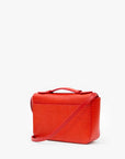 Kathryn Embossed Lizard Red