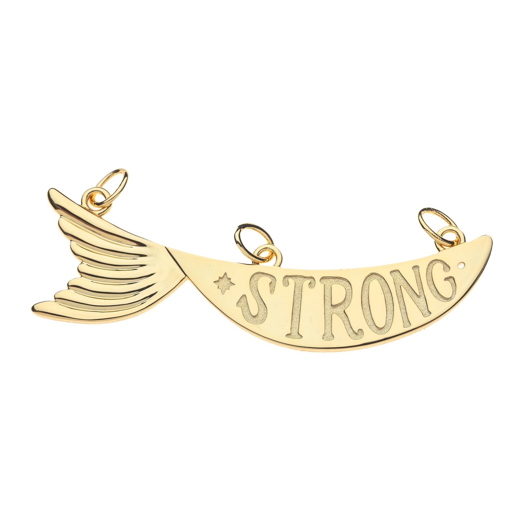 Strong Keep Swimming Fish Pendant Mother of Pearl Necklaces Jane Win 