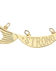 Strong Keep Swimming Fish Pendant Mother of Pearl Necklaces Jane Win 