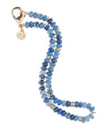 Gumdrop Beaded Necklace Kyanite