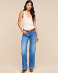 Sierra Belt Cognac Calfhair