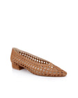 Alsace Ballet Flat Sand Suede Flats - Ballet L'Agence Shoes 