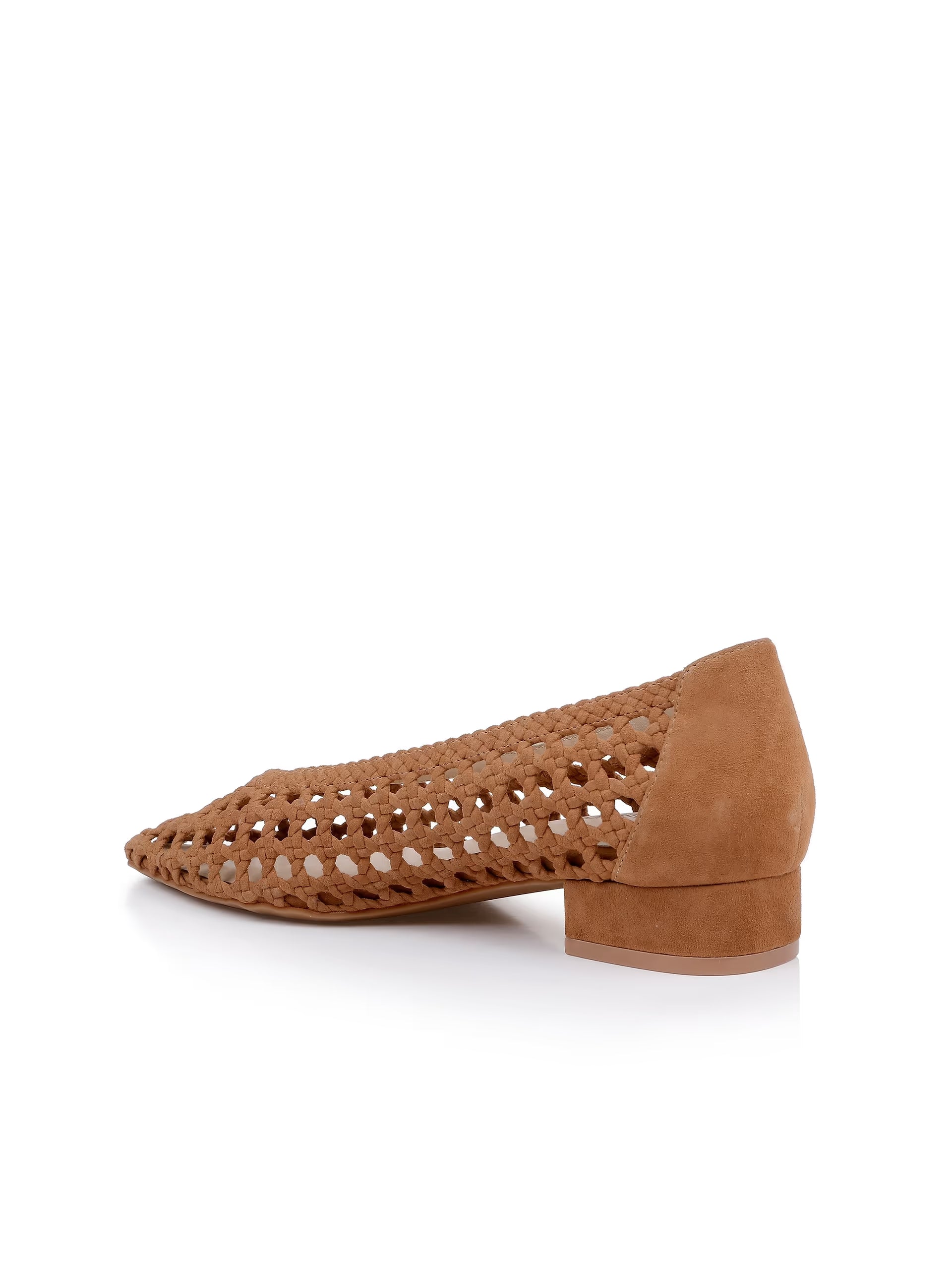 Alsace Ballet Flat Sand Suede Flats - Ballet L'Agence Shoes 