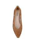 Alsace Ballet Flat Sand Suede Flats - Ballet L'Agence Shoes 