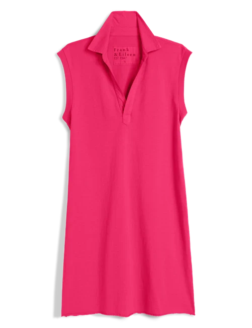 Mini Lily Polo Dress Zinnia Dresses - Short Frank & Eileen 
